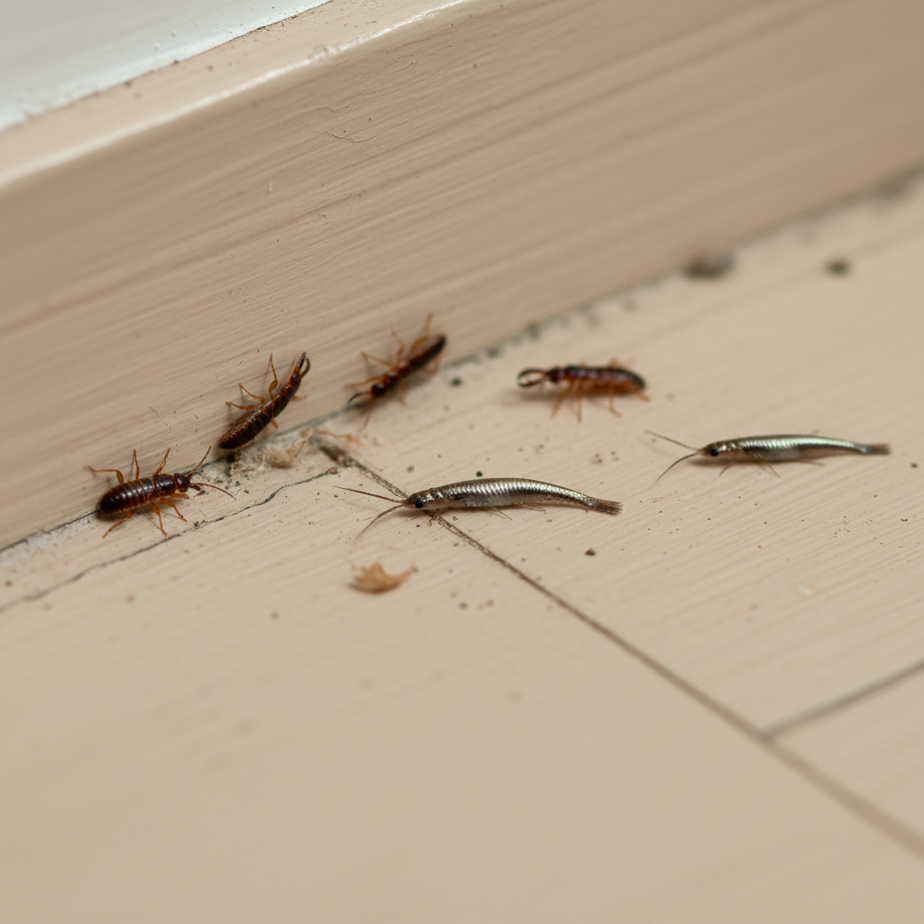 Illustrative household pest control service