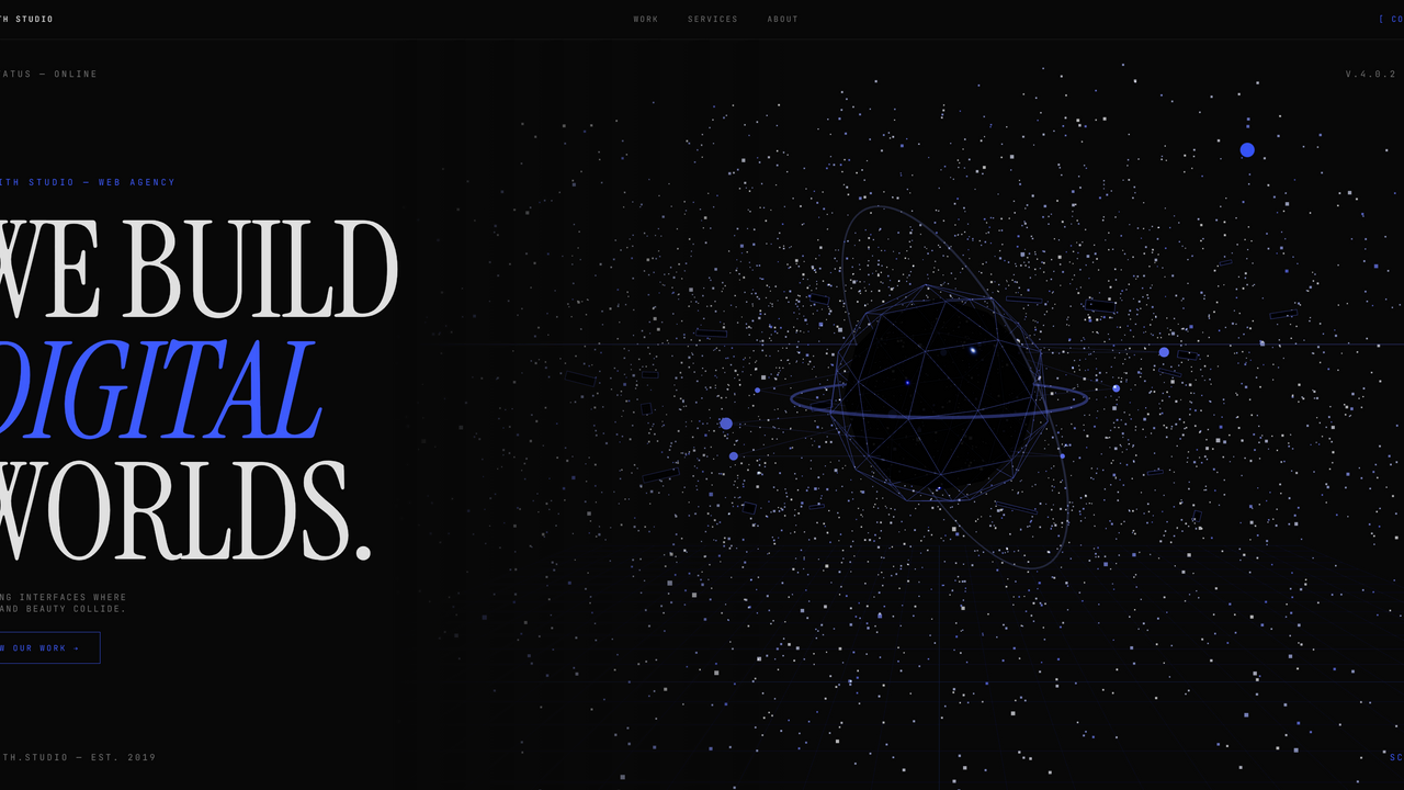 MONOLITH STUDIO - Agency template preview