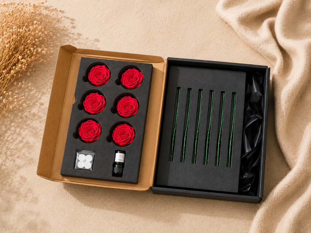 Full open gift box