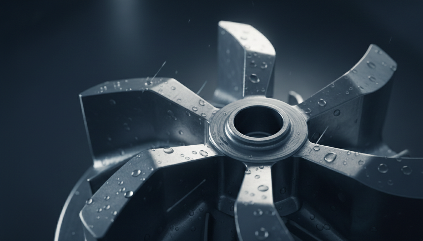 Industrial pump impeller precision engineering