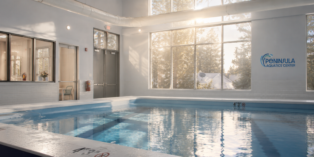 Peninsula Aquatics Center interior