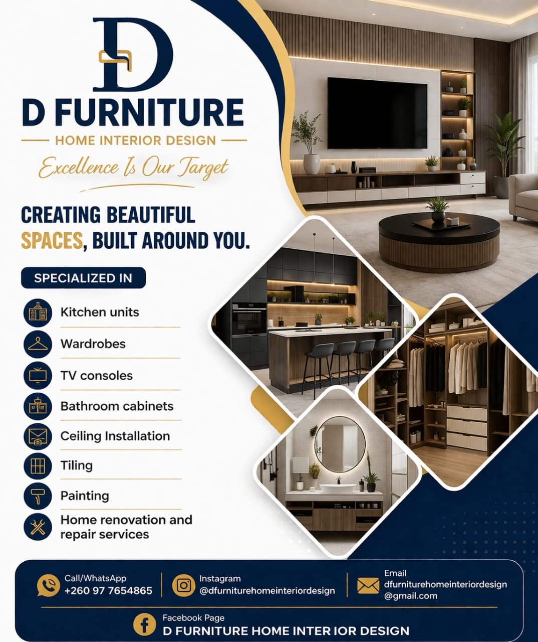 D Furniture β Home Interior Flyer