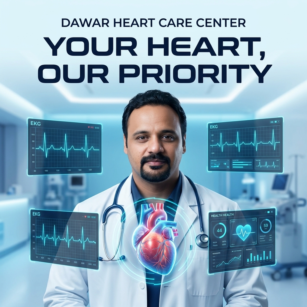 Dawar Heart Care Center — Medical Poster