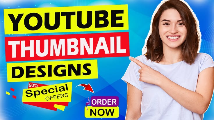YouTube Thumbnail Designs β 50% Special Offers