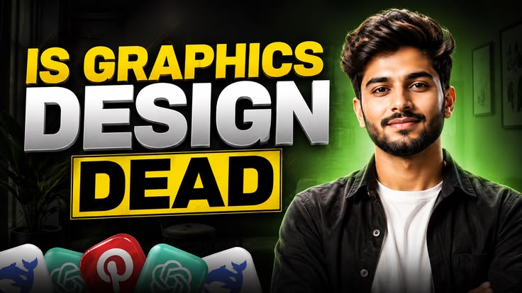 Is Graphics Design Dead? β YouTube Thumbnail