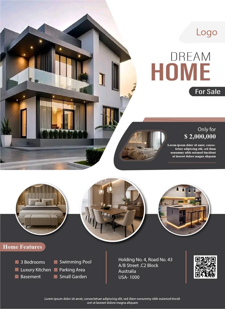 Dream Home — For Sale Flyer