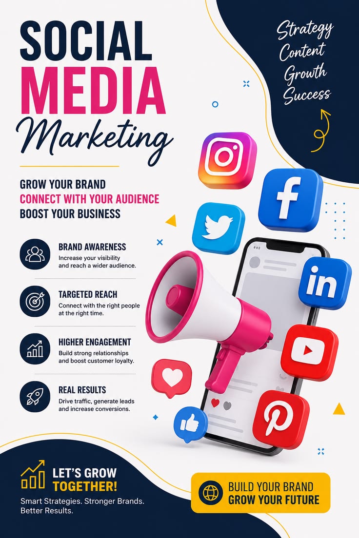 Social Media Marketing — Service Flyer
