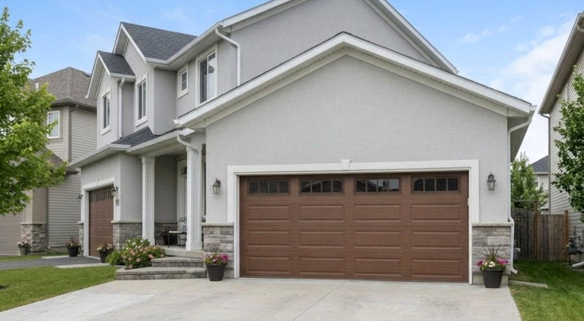 Traditional garage doors