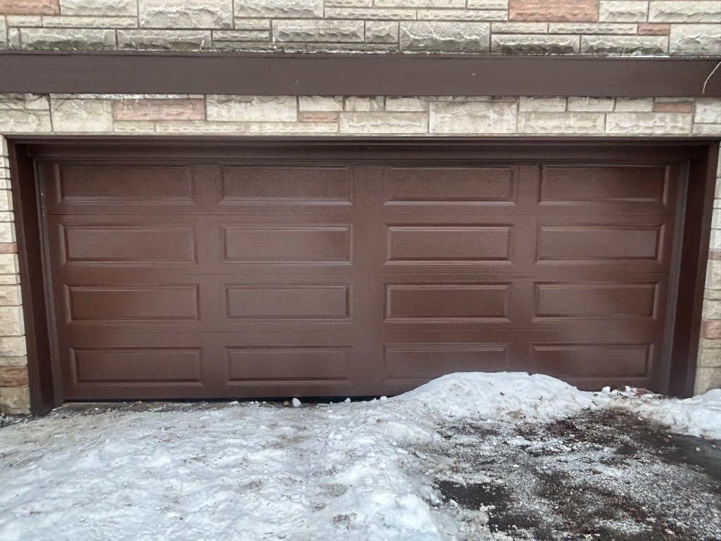 After — new door close-up
