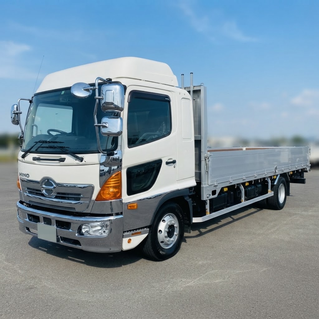 Hino Ranger Aluminum Flatbed 2