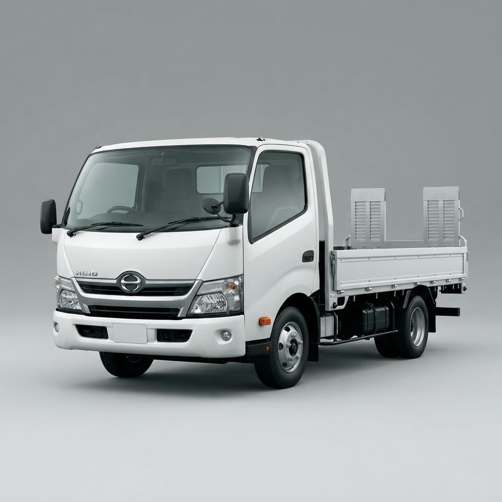 Hino Dutro Electric Wing Flatbed 2