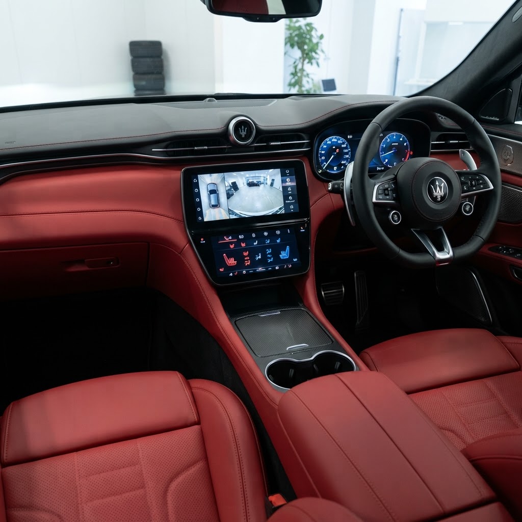2025 Maserati Grecale Interior Rossi thumbnail 4