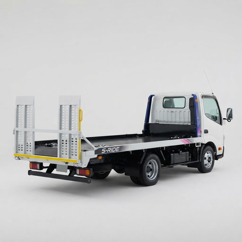 Hino Dutro Car Carrier (Tadano S-RIDE EX) 3