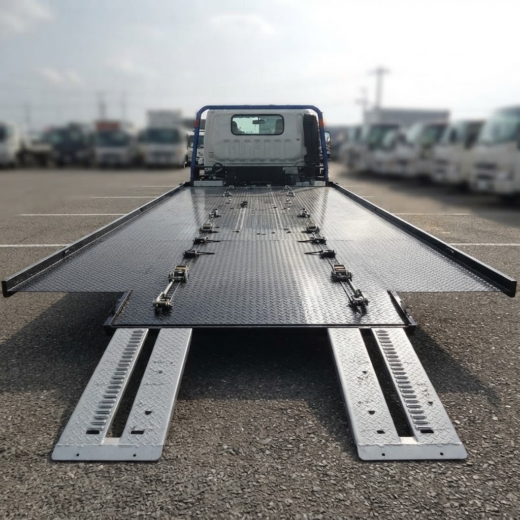 Hino Dutro Car Carrier (Tadano S-RIDE EX) 5