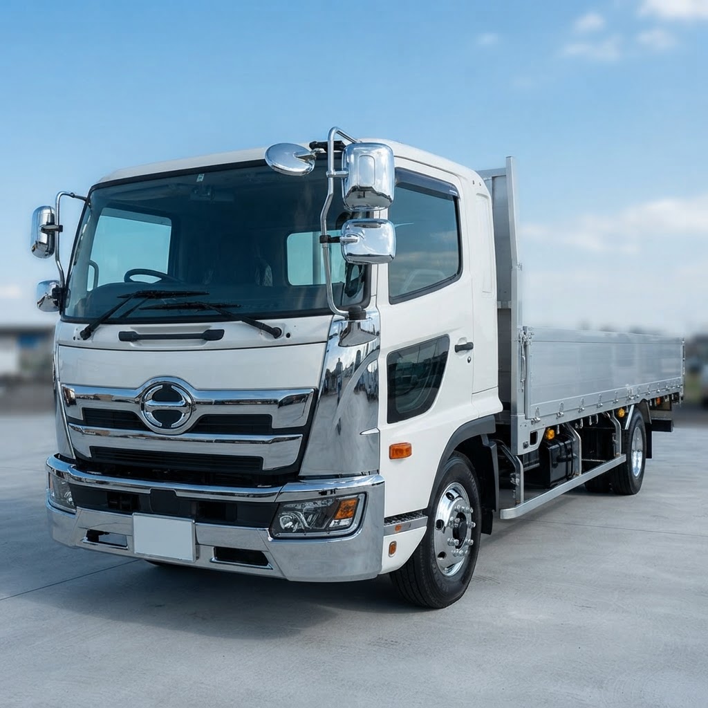 Hino Ranger Aluminum Flatbed 5