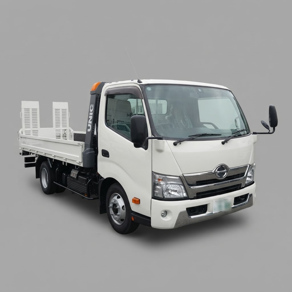 Hino Dutro Electric Wing Flatbed