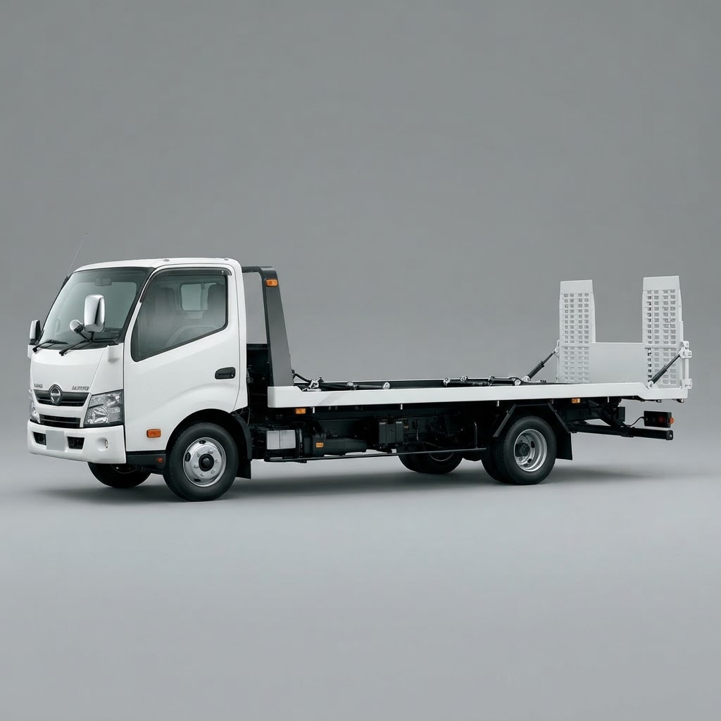Hino Dutro Car Carrier (Tadano S-RIDE EX) 2