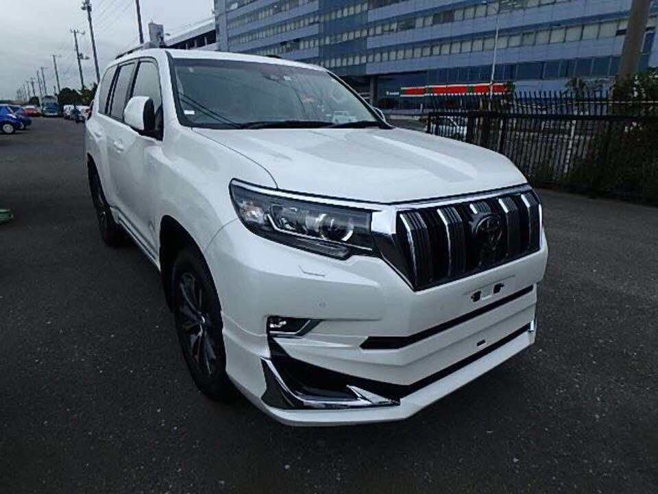 Prado TXL — rear auction shot