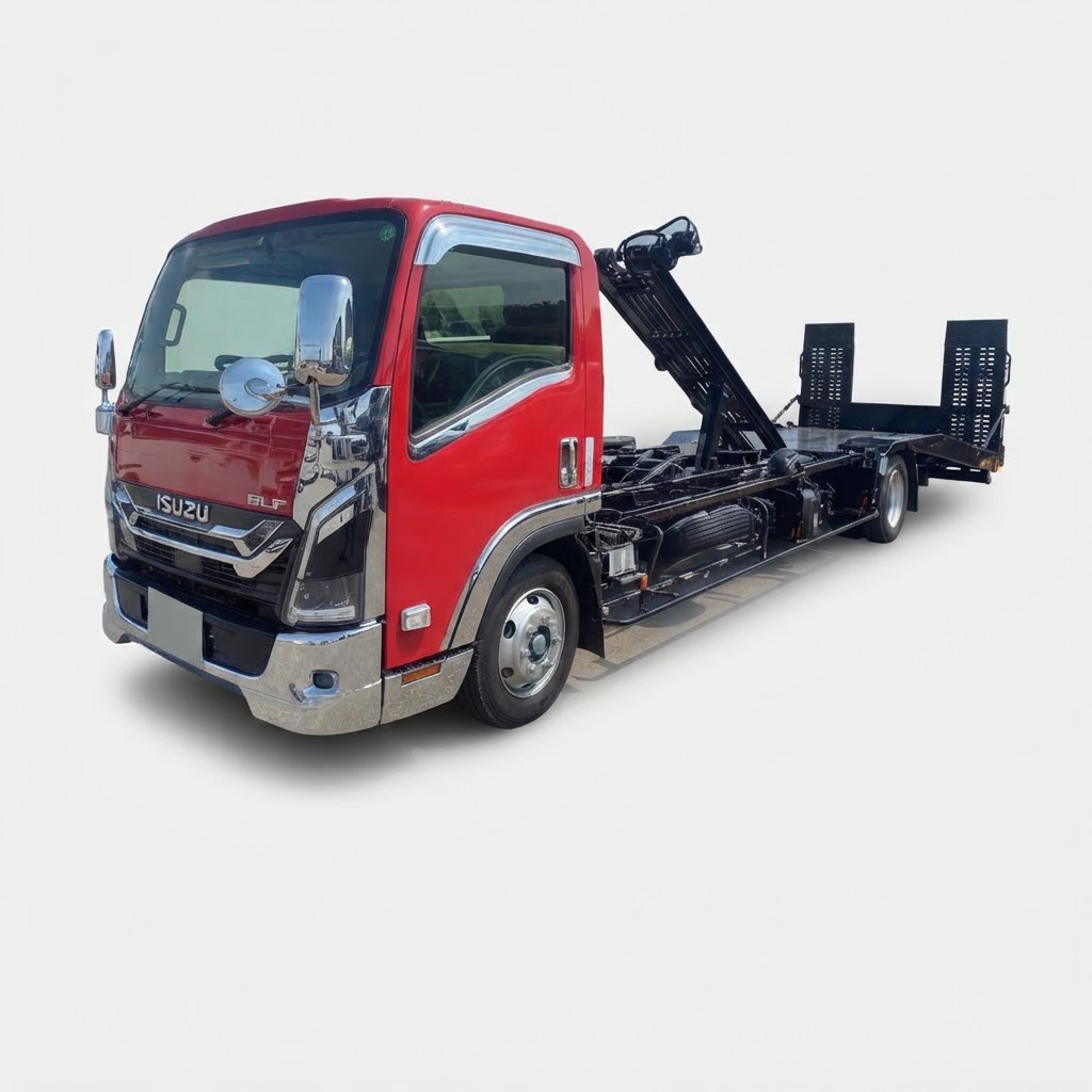 Isuzu Elf Custom SE (Kyokuto Flat Top Zero)
