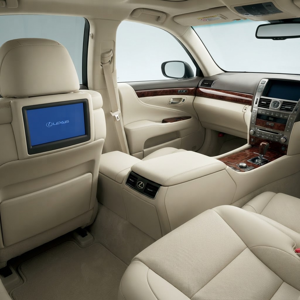 2007 Lexus LS600hL Rear Seat Package thumbnail 3