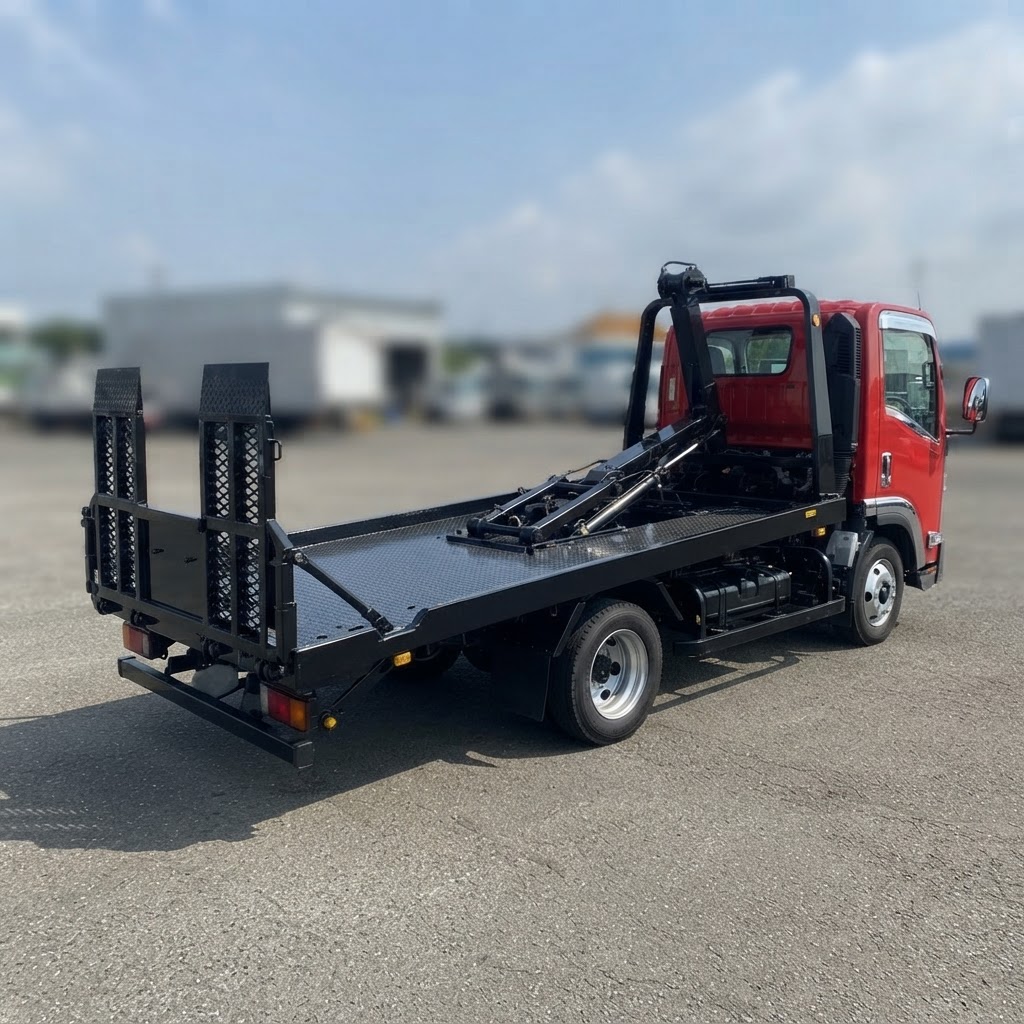 Isuzu Elf Custom SE (Kyokuto Flat Top Zero) 2