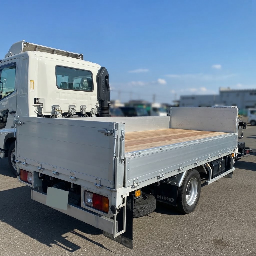 Hino Ranger Aluminum Flatbed 6
