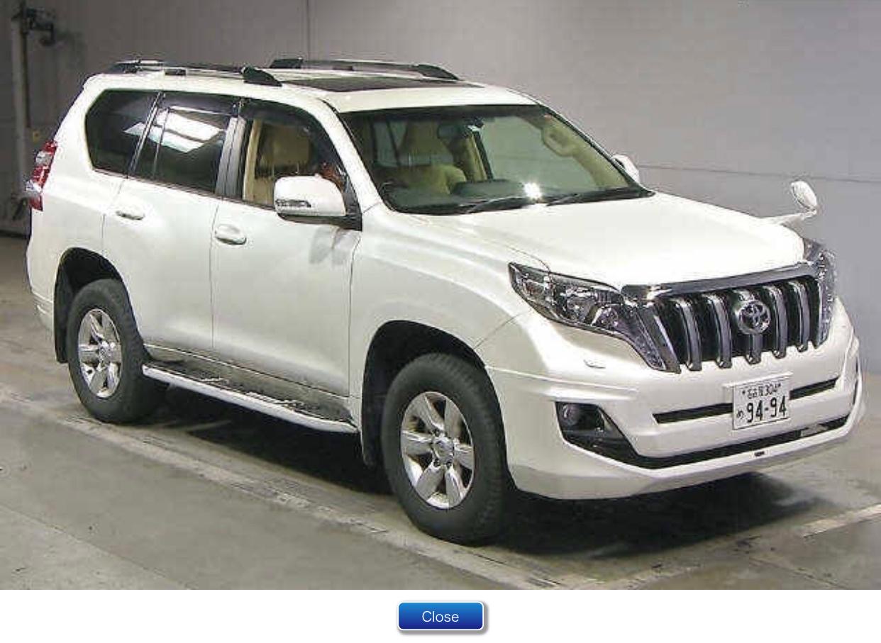 Land Cruiser Prado — export-ready condition