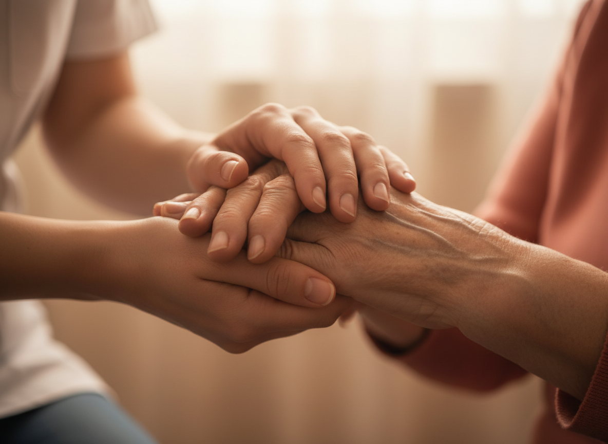Caring hands