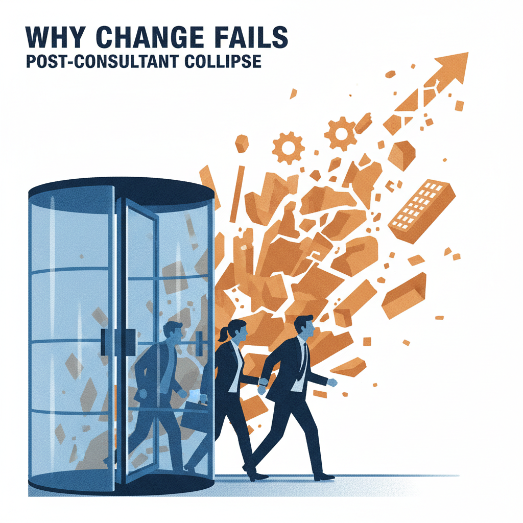Why Transformation Fades After the Consultants Leave