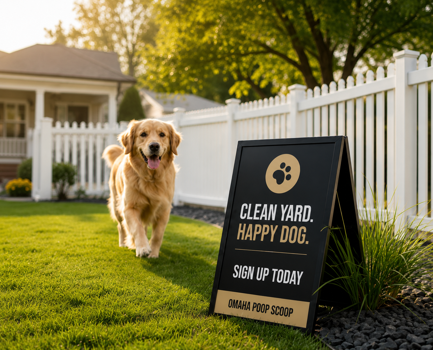 Omaha Poop Scoop technician