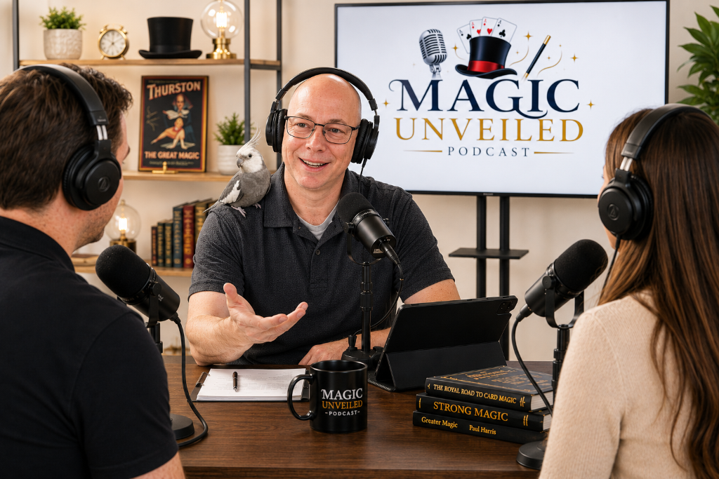 Magic Unveiled Podcast Recording
