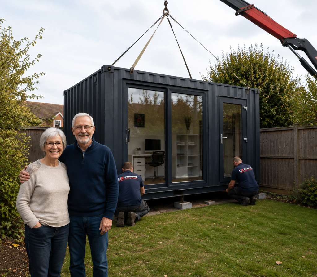 ⭐⭐⭐⭐⭐ Happy Clients — Dark Grey Garden Cabin 1