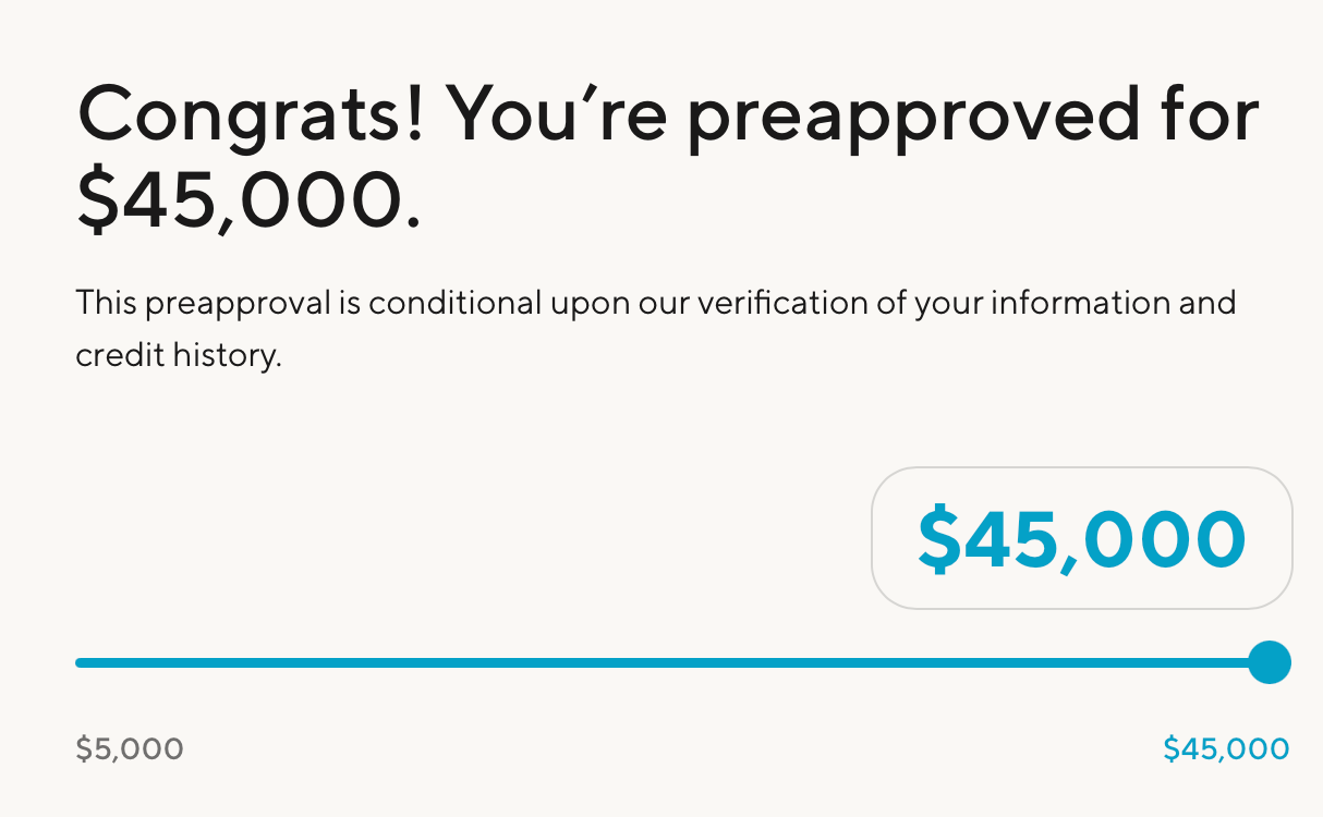 Funding Client credit results