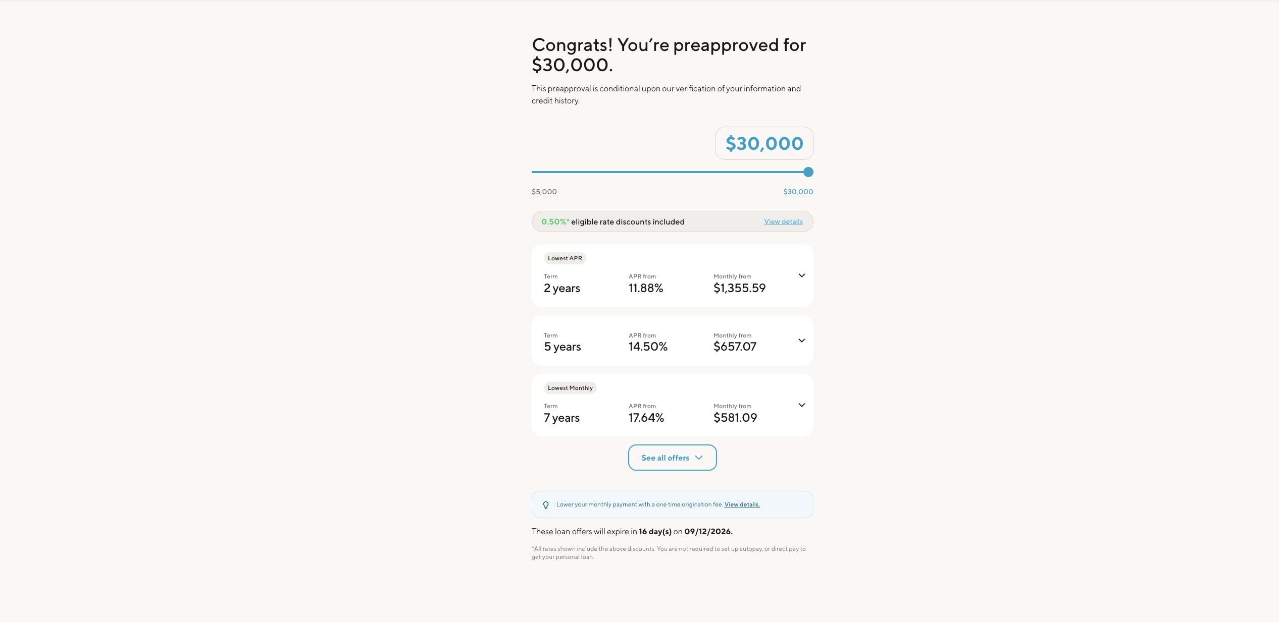Jenny Rooney credit results
