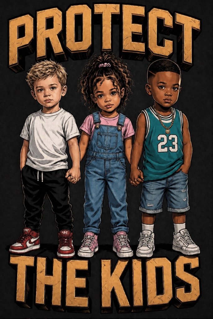 Protect The Kids logo representing the movement's mission