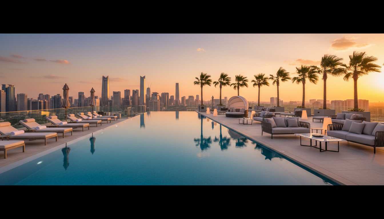 Swimming Pool at M7 Residence