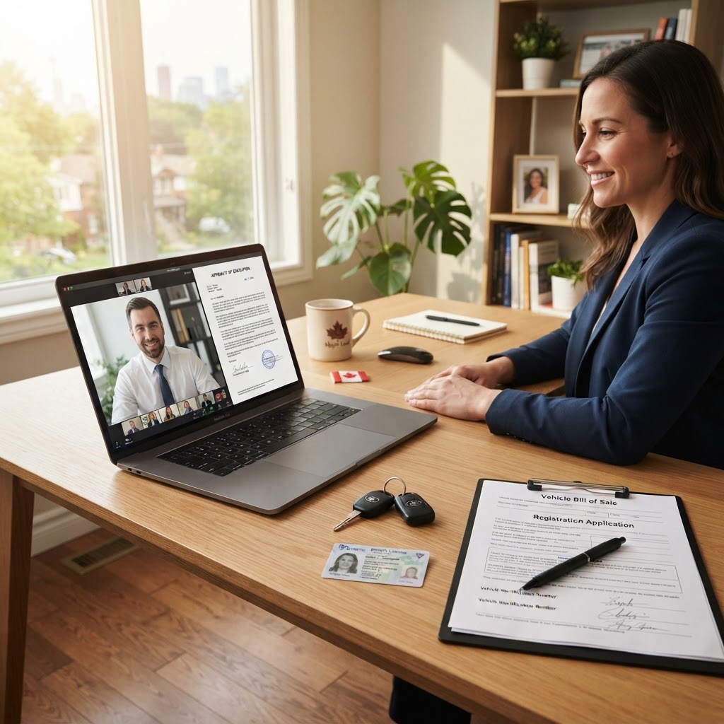 Commissioning a Family Gift of a Used Vehicle Affidavit Online