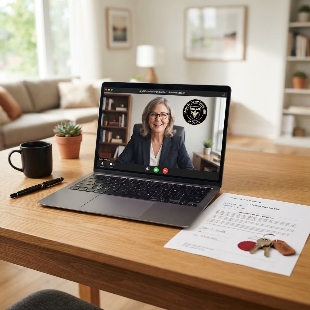 Commissioning a Statutory Declaration for a Gifted Down Payment Online