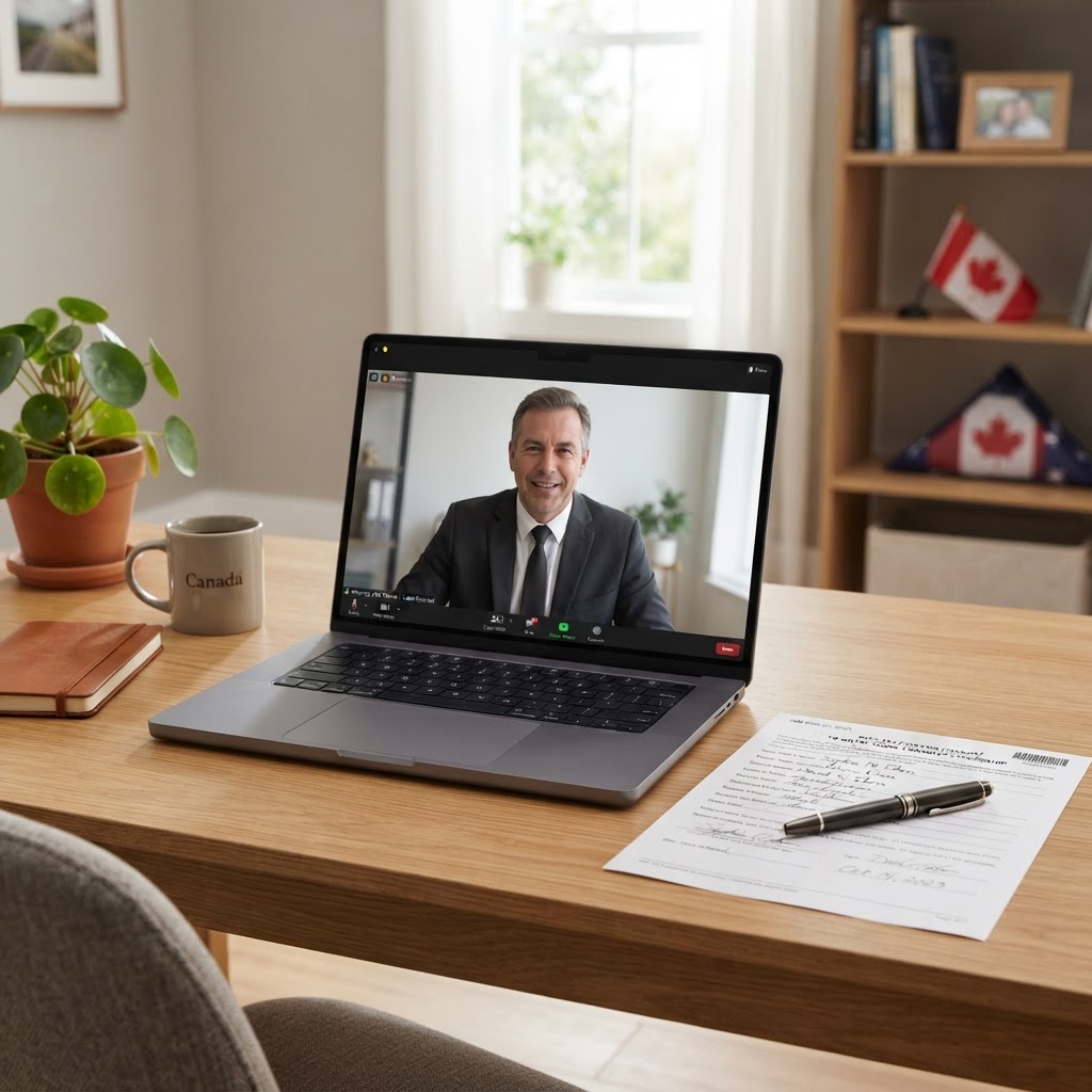 How to Commission an IMM 5604 Declaration Online in Ontario