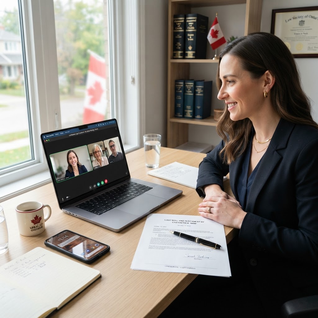 How to Commission an Affidavit of Service Online in Ontario