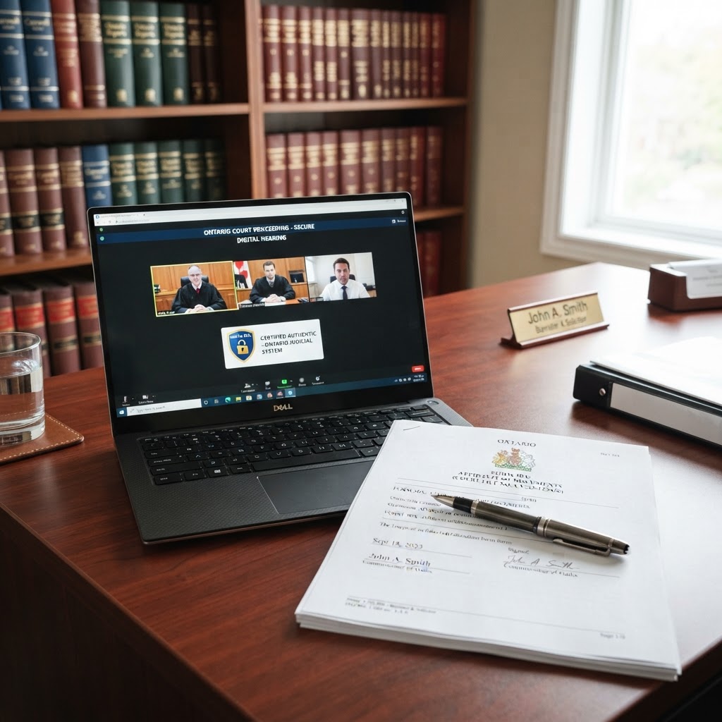 How to Commission an Affidavit of Documents Online in Ontario
