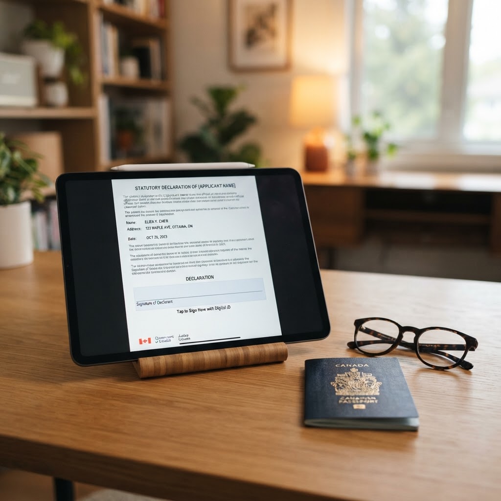 Commissioning a Lost Citizenship Certificate Declaration Online