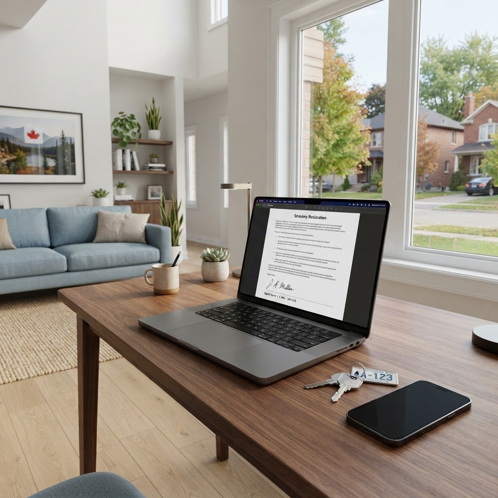 Commissioning Your Tarion Statutory Declaration Online in Ontario