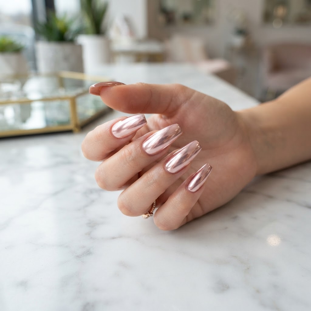 Rose Gold Chrome