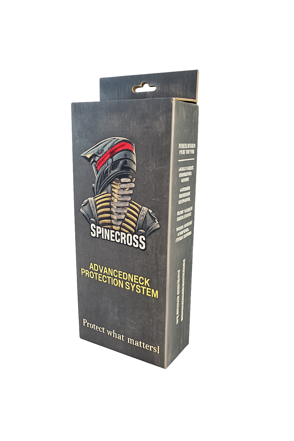 Spinecross Advanced Neck Protection System retail box