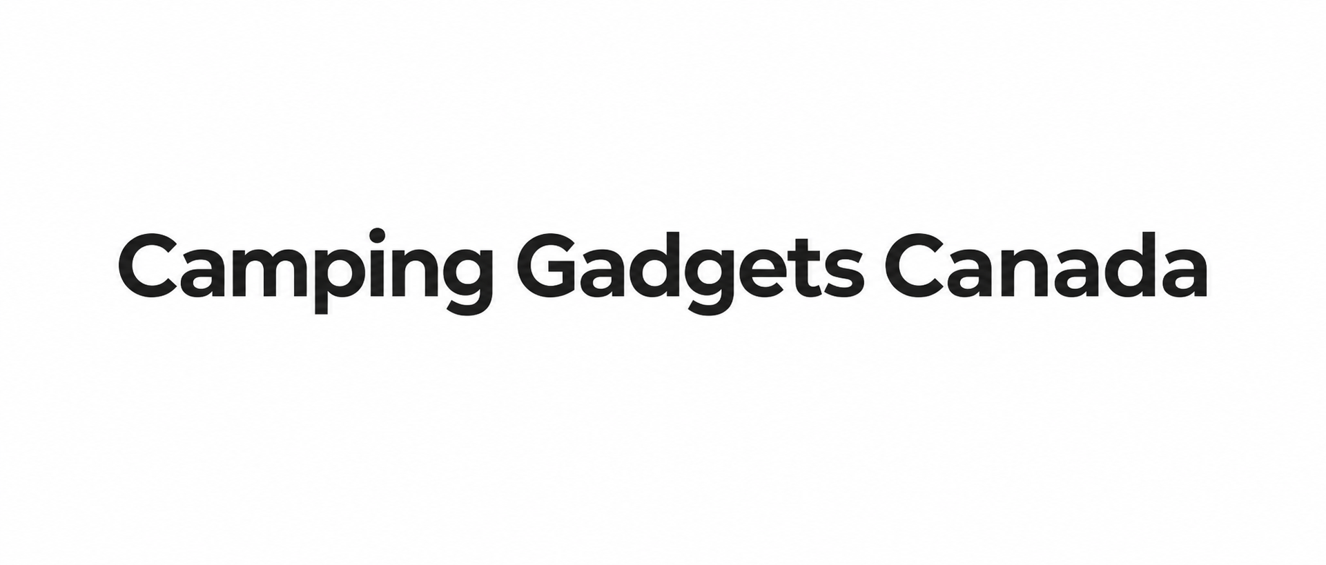 Camping Gadgets Canada logo