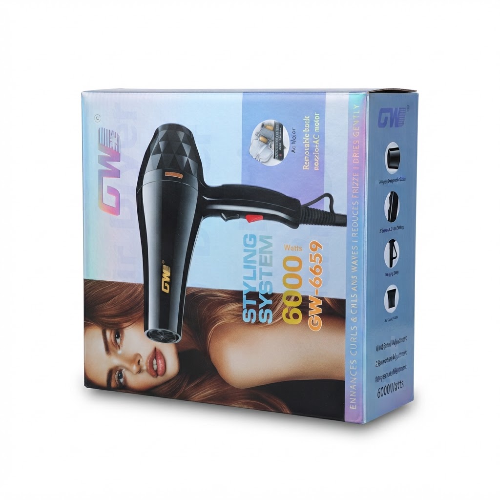 GW-6659 HAIR DRYER 6000Watts 5