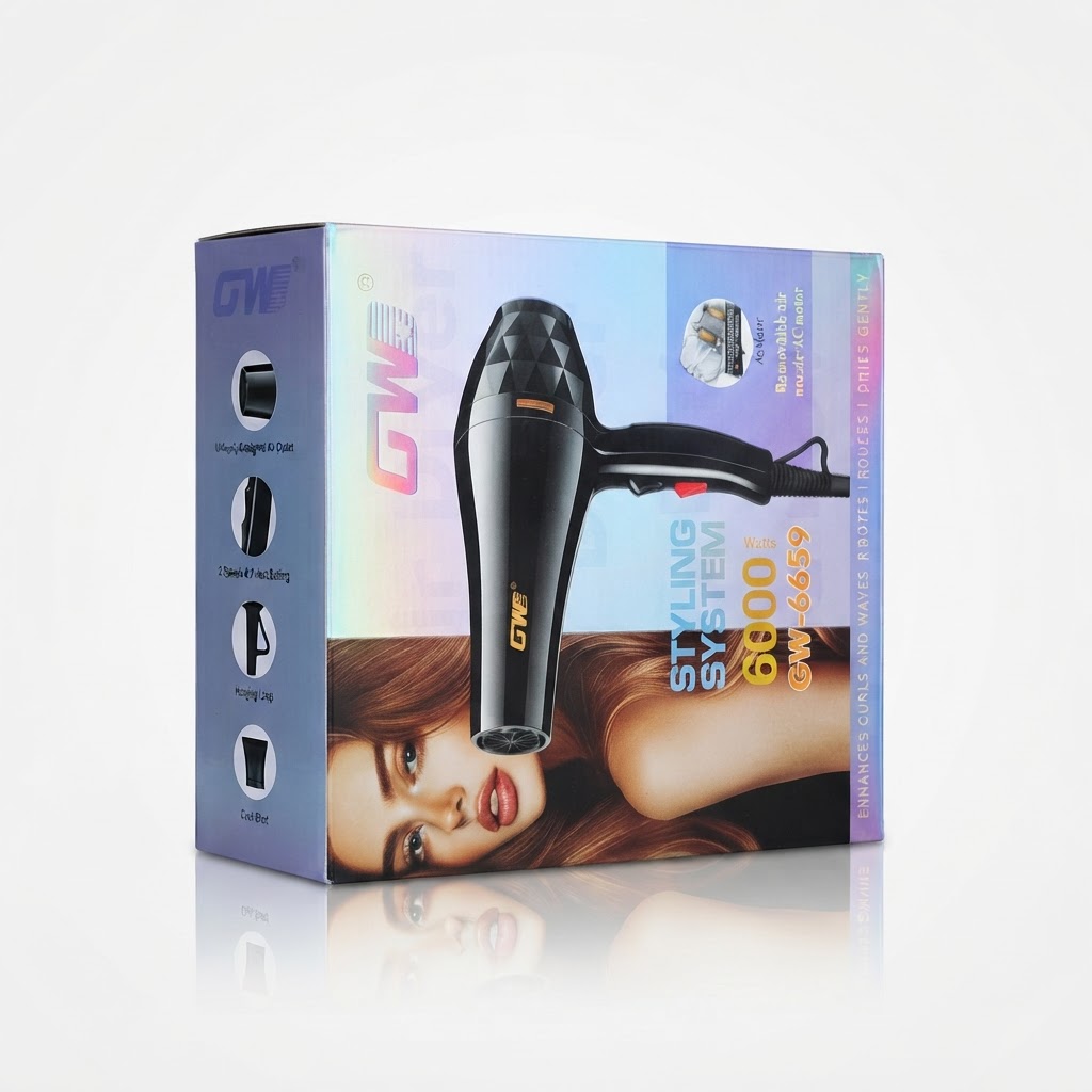 GW-6659 HAIR DRYER 6000Watts 2