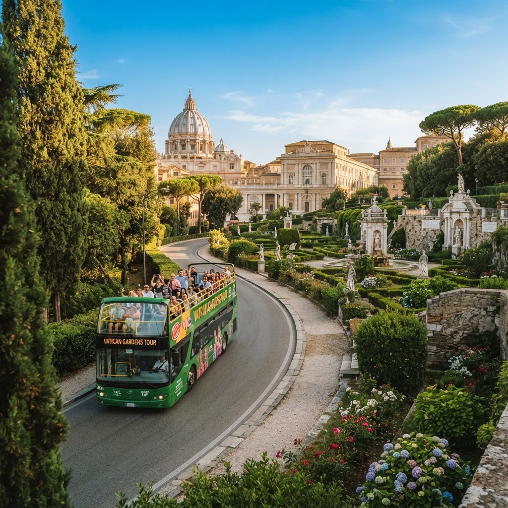 Vatican Museums Skip-the-Line Ticket + Rome Open Bus Experience 3