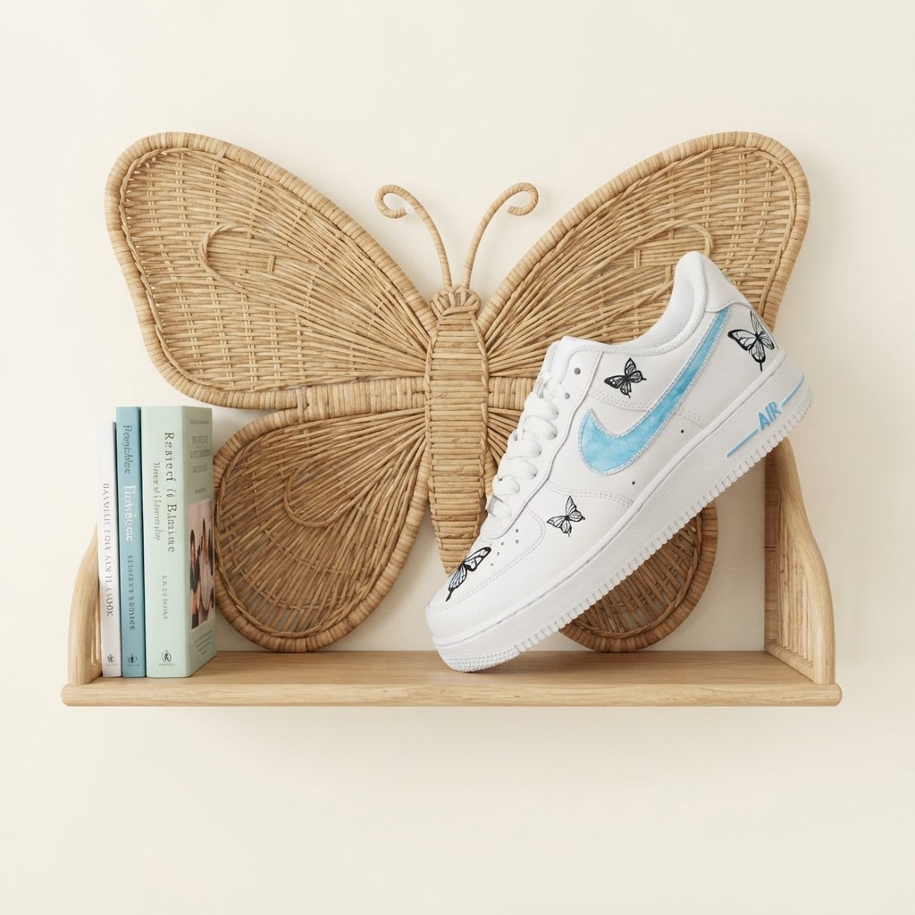 Custom REFLECTIVE BUTTERFLIES AF1